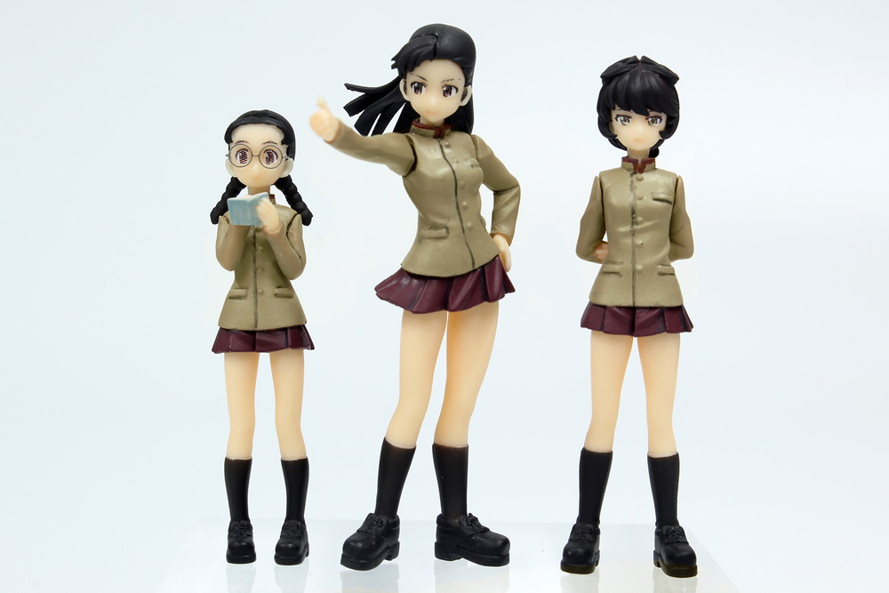 PLATZ 1/35 Chi-Ha-Tan Academy Figure Set (in uniform version)