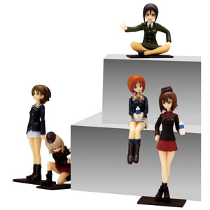 PLATZ 1/35 OOARAI & KUROMORIMINE GIRLS HIGH SCHOOL Figure Set