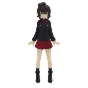 PLATZ 1/35 GIRLS und PANZER series Pre-Painted & Built PVC Figur