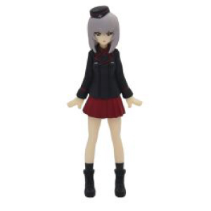 PLATZ 1/35 GIRLS und PANZER series Pre-Painted & Built PVC Figur