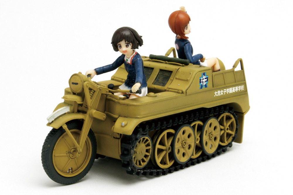 GIRLSundPANZER der FILM 1/35 Kettenkrad w/Magic truck + Figure