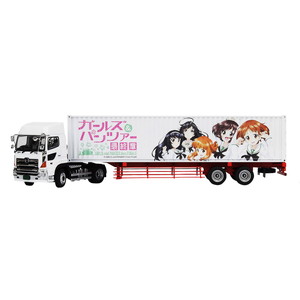 1/50 Container(40ft)TEAM AUKOU with Truck Head Full Set