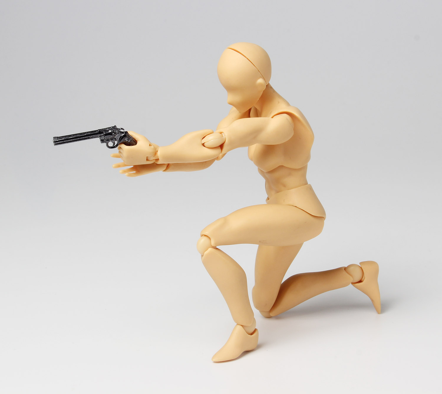 PLATZ 1/12 Realistic Handgun(GOLD ver)