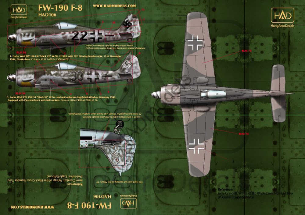 HADǥ 1/48 WW.II Fw190 F-8 ɥĶǥ - ɥĤ