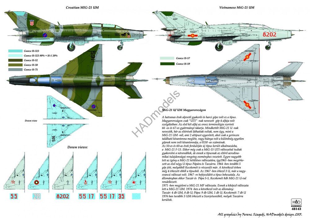 HADǥ 1/48 MiG-21 UM ǥ Part.2