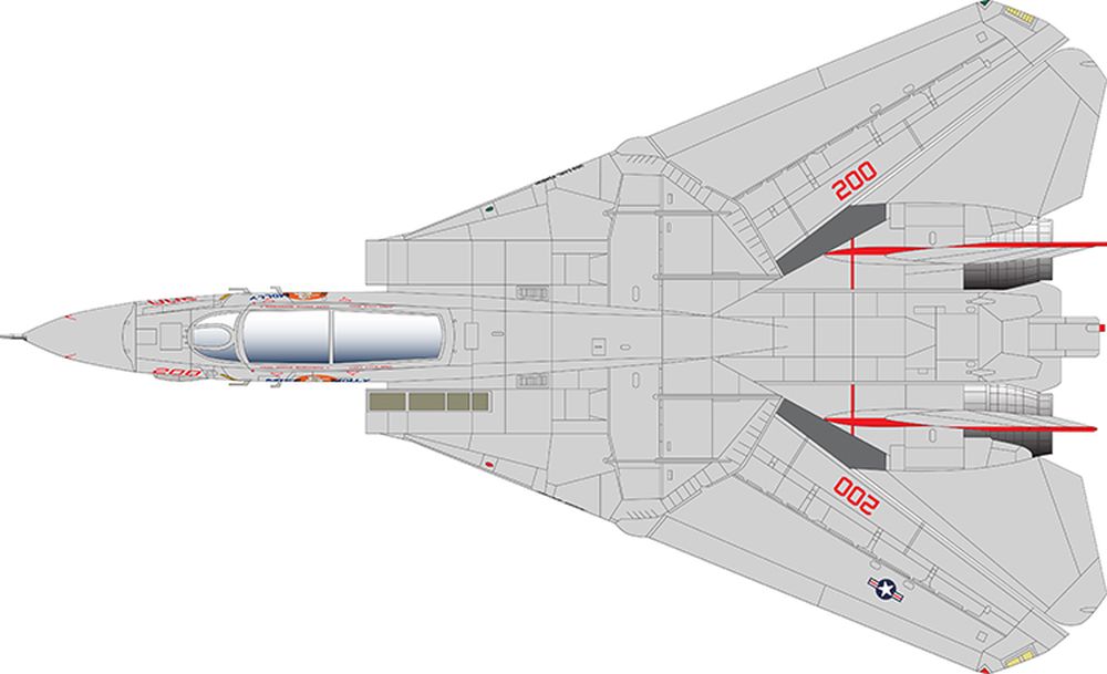 HADǥ 1/48 ꥫ F-14A ȥ७å VF-111 ʡ Miss Mollyѥǥ - ɥĤ