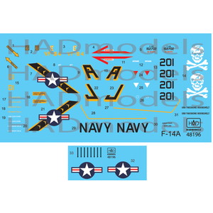 HADǥ 1/48 Ƴ F-14Aȥ७å VF-84꡼㡼 201 ɥ롼٥ ǥ