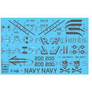HADǥ 1/48 ꥫ F-14Aȥ७å VF-84 ꡼㡼 200 ӥǥ