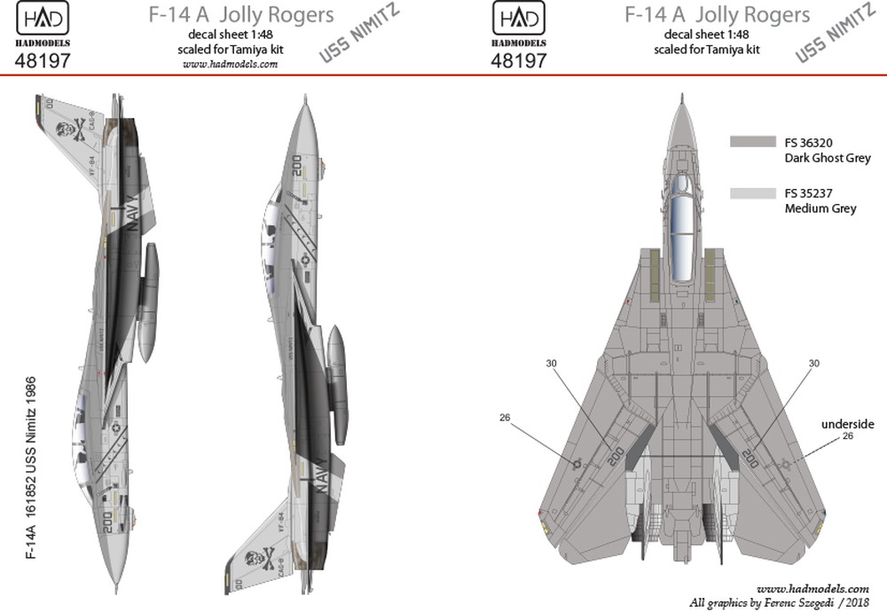 HADǥ 1/48 ꥫ F-14Aȥ७å VF-84 ꡼㡼 200 ӥǥ - ɥĤ