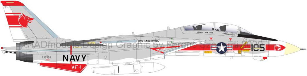 HADǥ1/48 ꥫ F-14A VF-1 եѥå ǥ