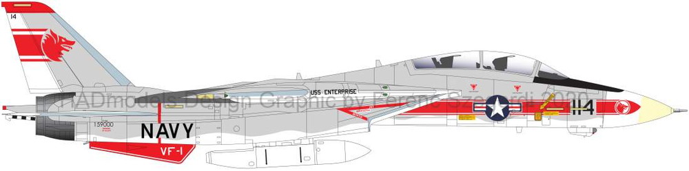 HADǥ1/48 ꥫ F-14A VF-1 եѥå ǥ - ɥĤ