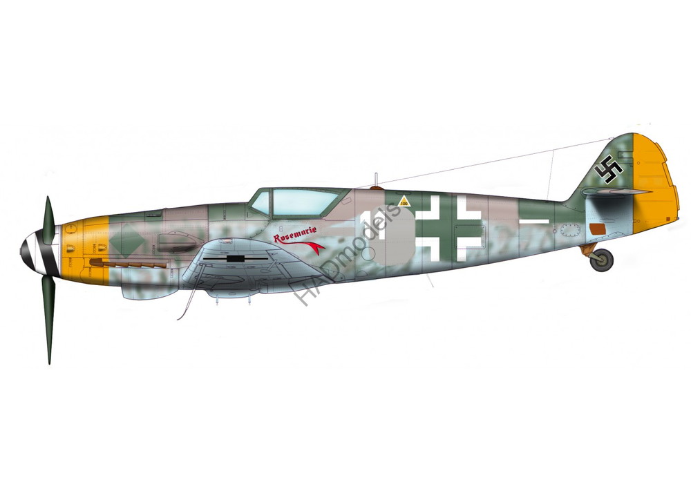 HADǥ 1/72 WW.II åߥå Bf109 G-10/U-4 ϥ󥬥꡼/ɥĶǥ