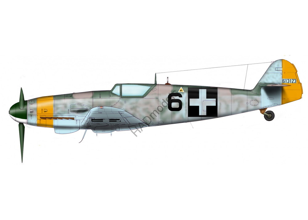 HADǥ 1/72 WW.II åߥå Bf109 G-10/U-4 ϥ󥬥꡼/ɥĶǥ