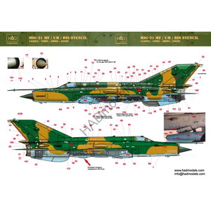 HADǥ 1/72 Mig-21 MF/UM/BIS ǡǥ