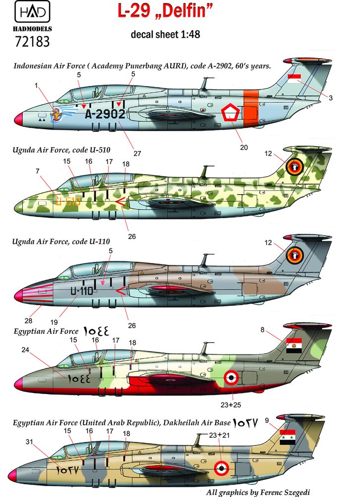 HADǥ 1/72 L-29 ǥե ɥͥ//ץȶѥǥ - ɥĤ