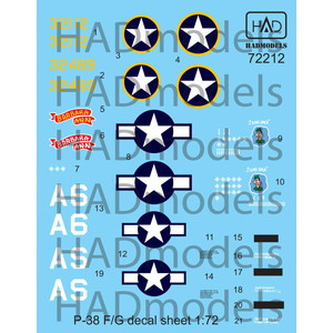 HADǥ1/72 WW.II ꥫ P-38F/G 衼å ǥ