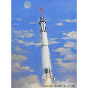 ホライズンモデル 1/72 アメリカ初の有人宇宙ロケット マーキュリー・レッドストーン