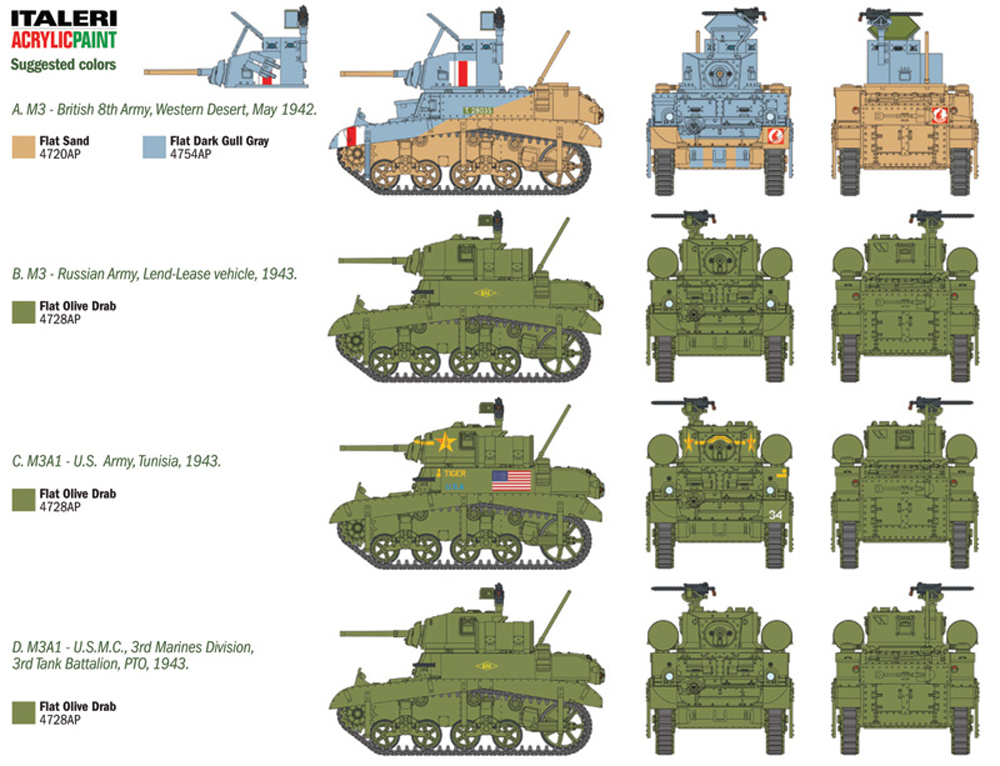 1/56 WW.II Ϣ M3/M3A1 奢 - ɥĤ