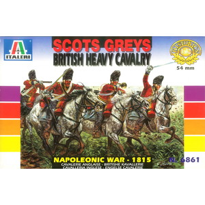 1/32 ナポレオン戦争 イギリス重騎兵 "スコットグレイ"