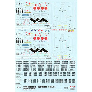 PLATZ 1/72 F-2A/B Stencils