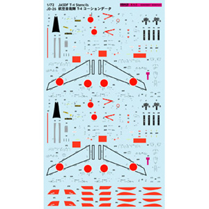PLATZ 1/72 T-4 Stencils Decal