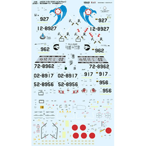 PLATZ 1/48 JASDF F-15J TAC Meet2002 Part.1 Decal