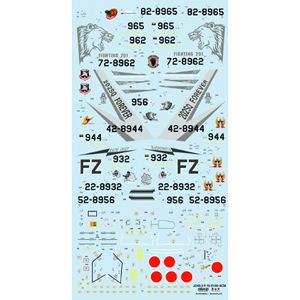 PLATZ 1/48 JASDF F-15J TAC Meet2001/2000 Decal