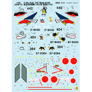 PLATZ 1/48 JASDF F-4EJ KAI 2001/2000 TAC meet Decal