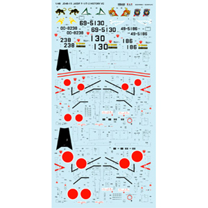 PLATZ 1/48 JASDF F-1/T-2 Collection #2 Decal