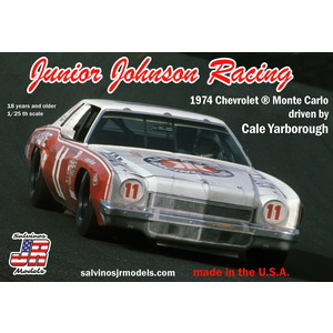 1/25 NASCAR 1974 ジュニア・ジョンソン・レーシング シボレー・モンテカルロ ＃11 "ケール・ヤーボロー"