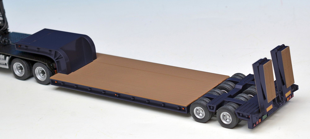 安価 プラッツ/ケンクラフト 1/50 中低床重量物運搬用トレーラ 16輪 ミニカー