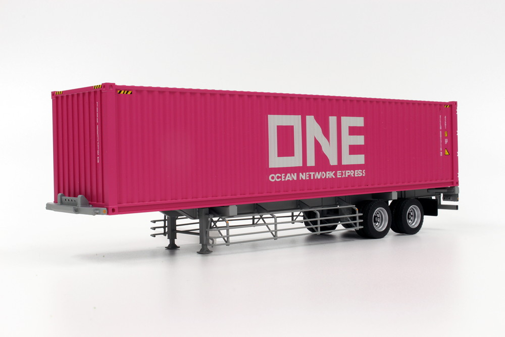 PLATZ/KEN KRAFT 1/50 40FT CONTAINER "ONE" & TRAILER