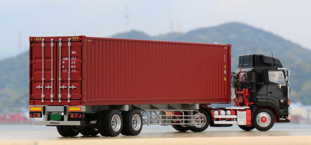 PLATZ/KEN KRAFT 1/50 40FT CONTAINER & TRAILER "NIPPON TREX"