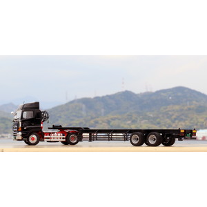 PLATZ/KEN KRAFT 1/50 NIPPON TREX SEMI-TRAILER (Black)