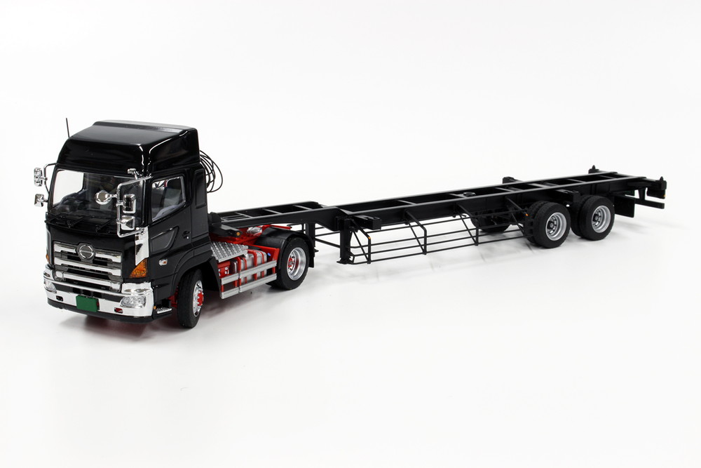 PLATZ/KEN KRAFT 1/50 NIPPON TREX SEMI-TRAILER (Black)