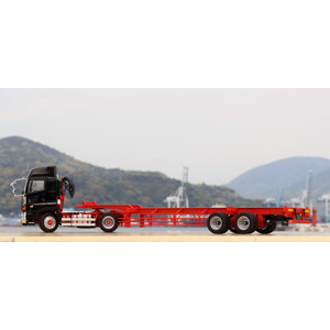 PLATZ/KEN KRAFT 1/50 NIPPON TREX SEMI-TRAILER (Red)