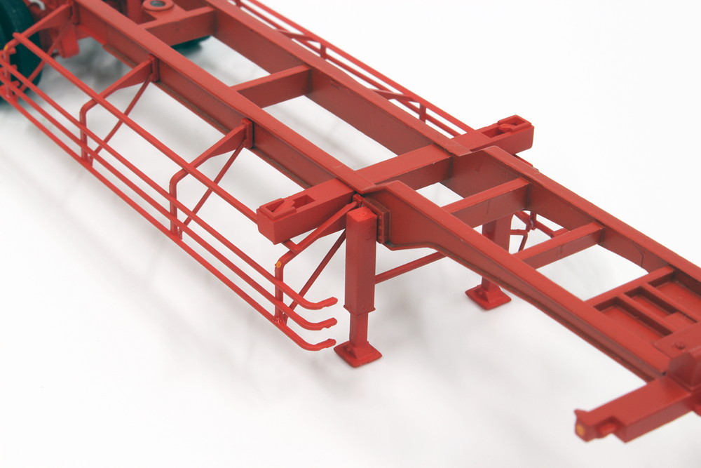 PLATZ/KEN KRAFT 1/50 NIPPON TREX SEMI-TRAILER (Red)