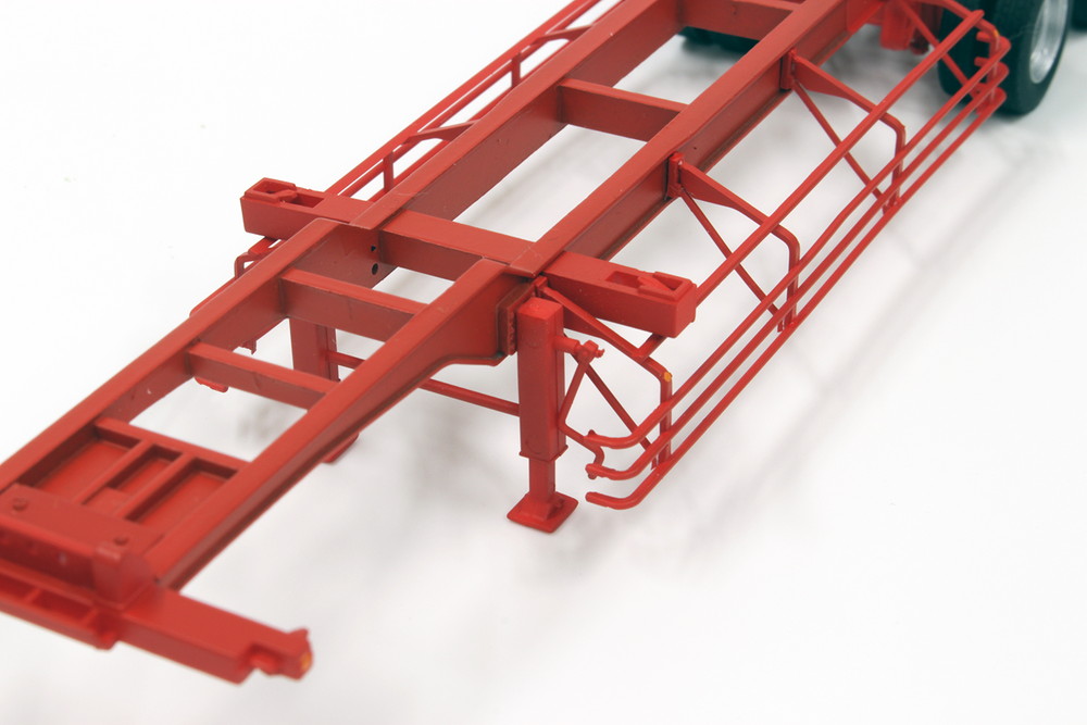 PLATZ/KEN KRAFT 1/50 NIPPON TREX SEMI-TRAILER (Red)