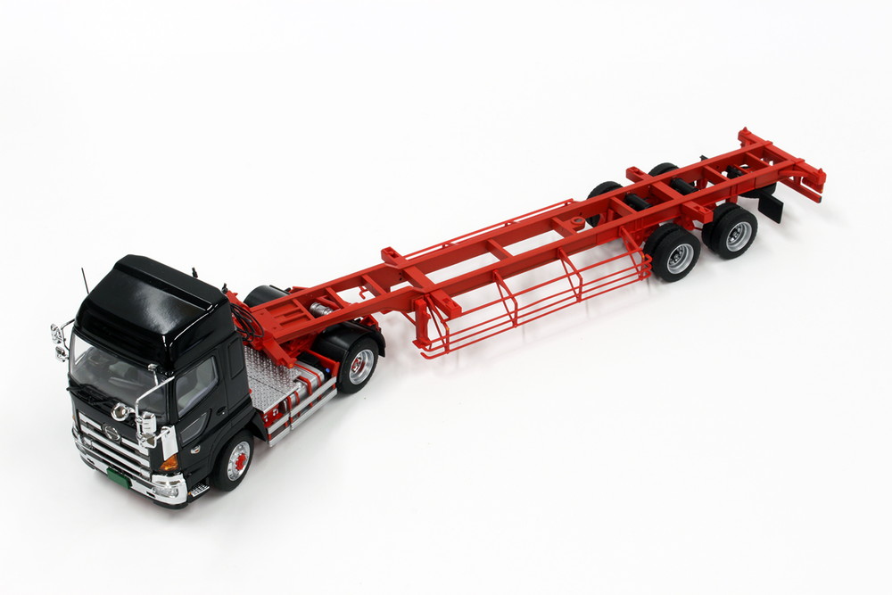 PLATZ/KEN KRAFT 1/50 NIPPON TREX SEMI-TRAILER (Red)