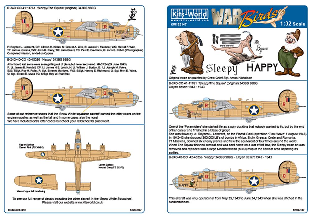 1/32 WW.II ꥫ B-24D ٥졼ɱ7ͤξ ǥ륻å 4 - ɥĤ