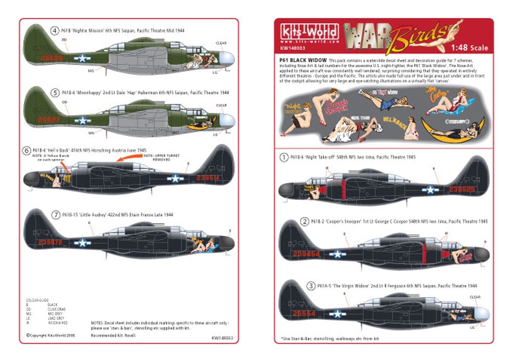 åĥɥǥ 1/48 WW.II ꥫΦ P-61 ֥åɥ[Night Take Off]