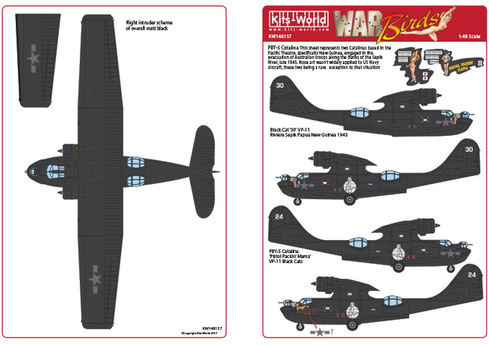åĥɥǥ 1/48 WW.II ꥫ PBY-5A  ֥åå 30 - ɥĤ