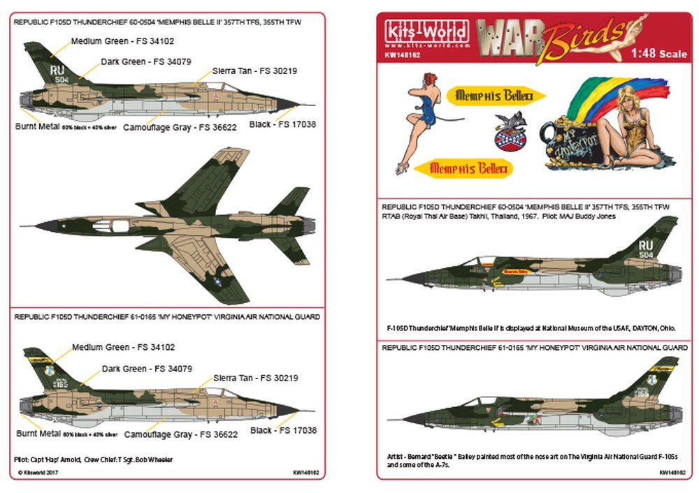 åĥ 1/48 ꥫ F-105D  ߥ顼 ǥ - ɥĤ