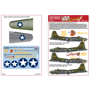 åĥɥǥ 1/48 WW.II ꥫ B-17E of the Pacific Suzy Q&Yank
