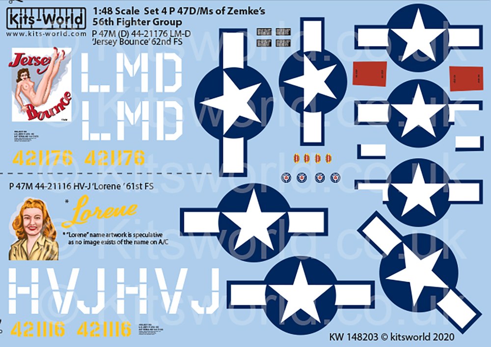 1/48 WW.II ꥫP-47D ܥ 쥤Хå56Ʈ롼 ǥ륻å 4