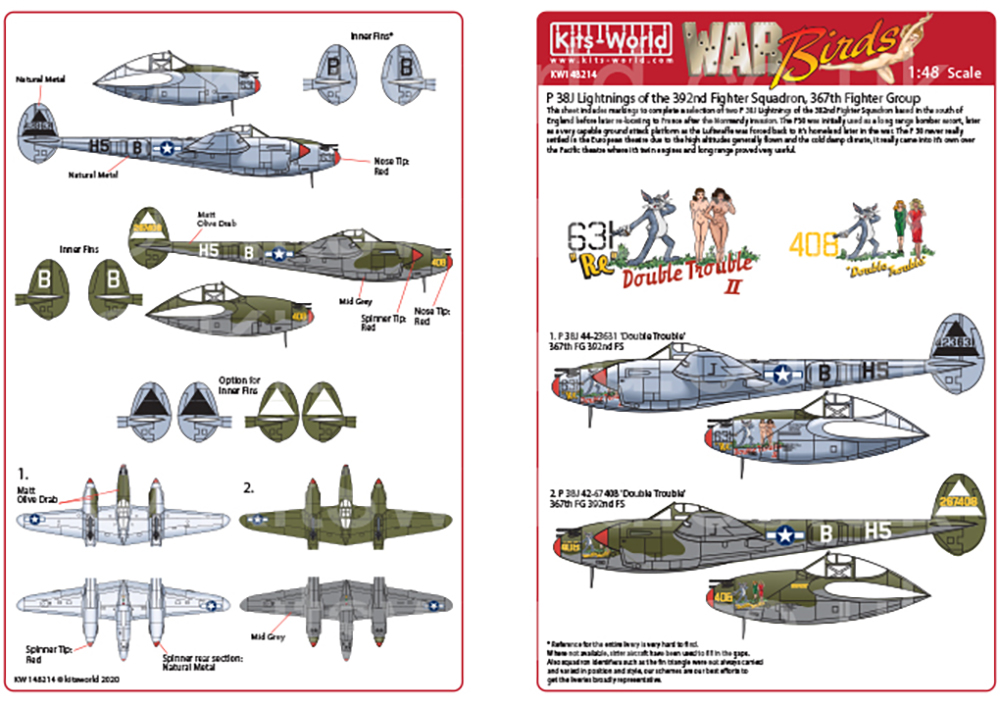 1/48 WW.II ꥫ P-38J 饤ȥ˥󥰥 1