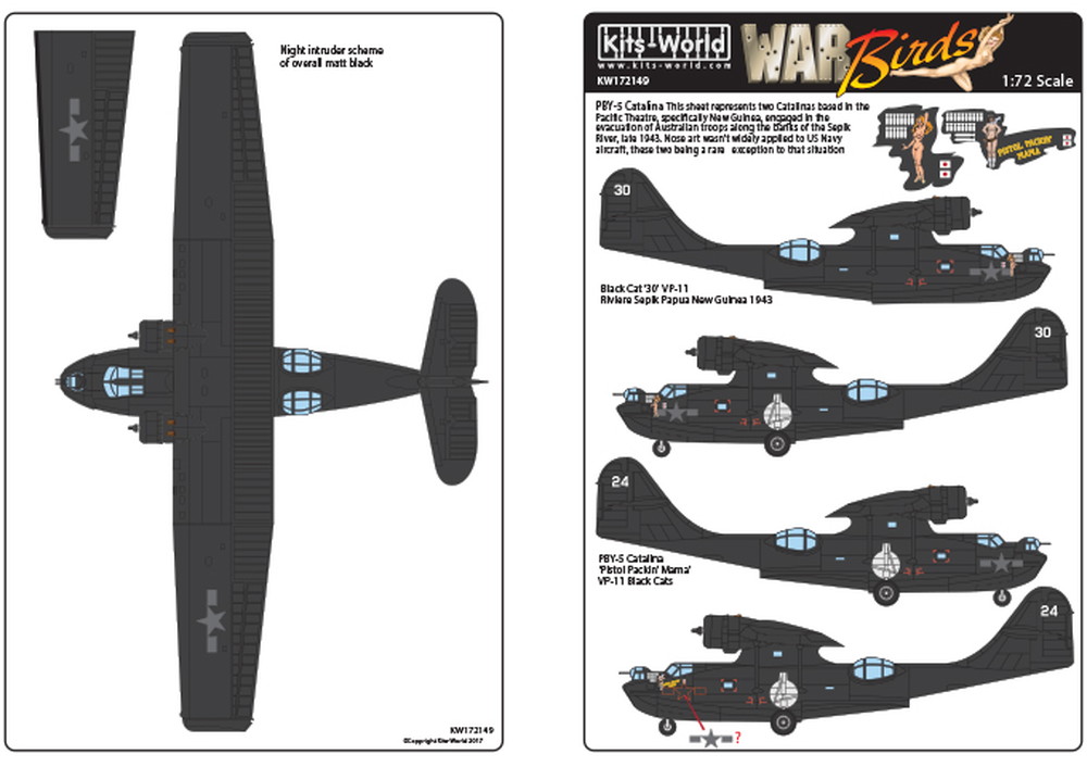 åĥ 1/72 ꥫ PBY-5A  ֥åå Ρȵ ǥ - ɥĤ