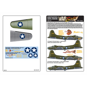 åĥɥǥ1/72 WW.II ꥫ B-17E of the Pacific Suzy Q&Yanke