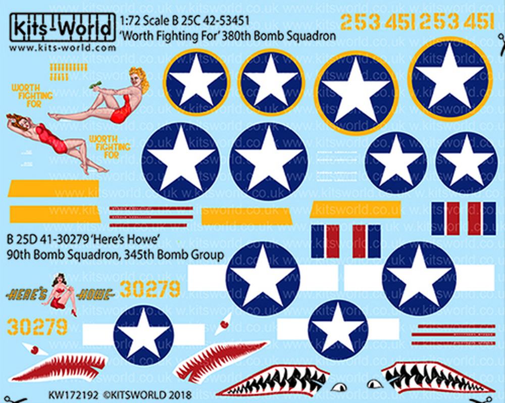 åĥ 1/72WW.IIꥫB-25C/DߥåWorth Fighting ForΡȵǥ - ɥĤ