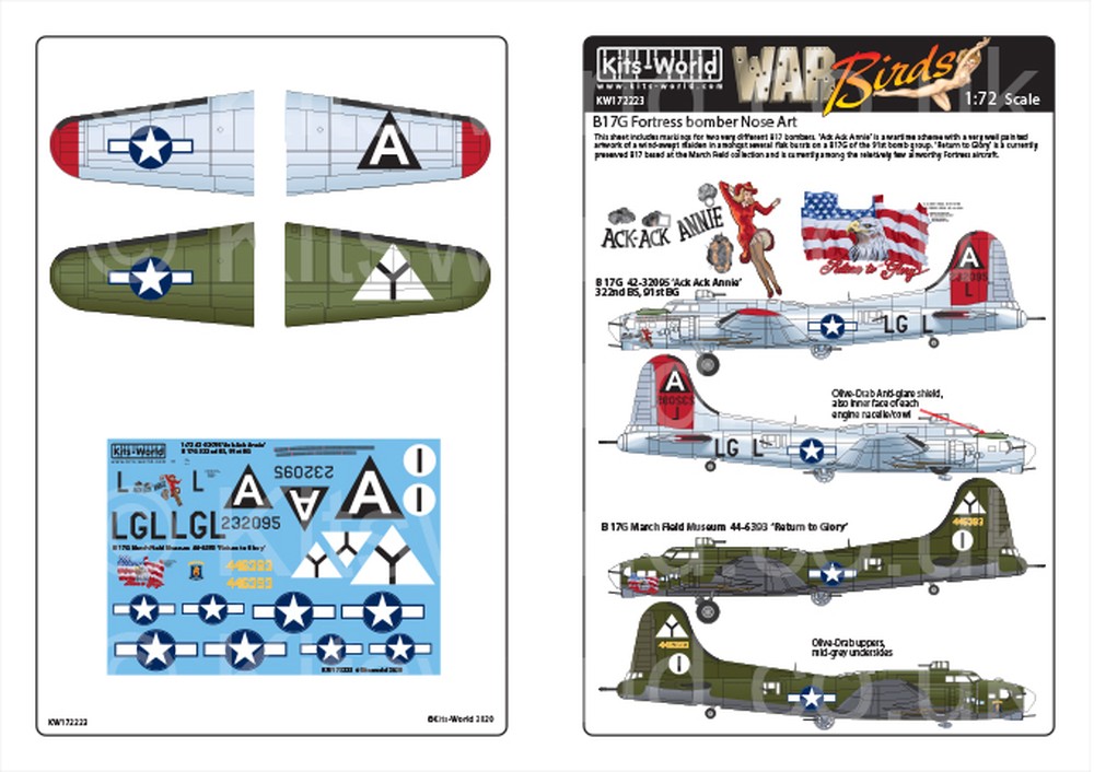 1/72 WW.II ꥫ B-17G ե饤󥰥եȥ쥹 ǥ륻å 1 - ɥĤ